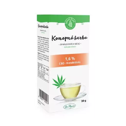 Konopná herba 1,6% CBD Dr. Popov 20 x 1,5 g