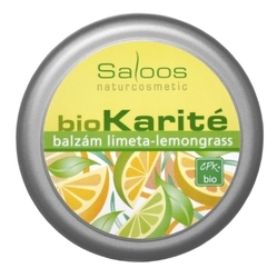Limeta-lemongrass bioKarité balzám Saloos 50 ml