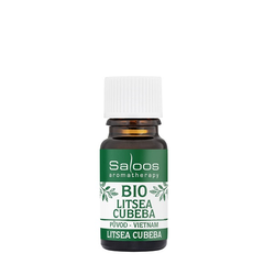 Litsea cubeba bio esenciální olej Saloos 5 ml 