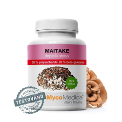 Maitake 50 % vegan MycoMedica 90 kapslí