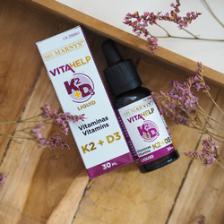 Tekutý vitamín K2 a D3 Marnys 30 ml