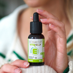 Tekutý vitamín E 12 mg Marnys 30 ml