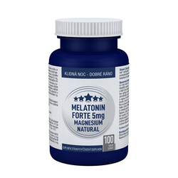 Melatonin 5 mg Forte Magnesium Natural Clinical 100 tablet