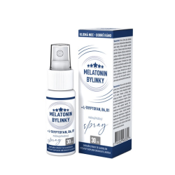 Melatonin bylinky, L-tryptofan, B6,B1 spray Clinical 30 ml