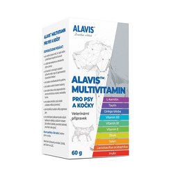 Multivitamin pro psy a kočky Alavis 60 g