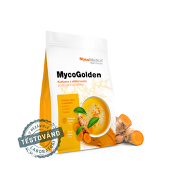 MycoGolden Kurkuma a vitální houby MycoMedica 20 sáčků