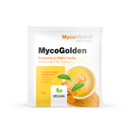 MycoGolden Kurkuma a vitální houby MycoMedica 20 sáčků