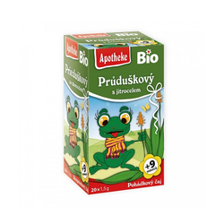 Průduškový s jitrocelem čaj Žabka Bio Apotheke 20 x 1,5 g