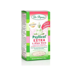 Psyllicol Extra s Aloe vera rozpustná vláknina Dr. Popov 100 g