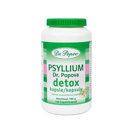 Psyllium Detox Dr. Popov 120 kapslí