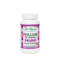 Psyllium Probio Dr. Popov 120 kapslí