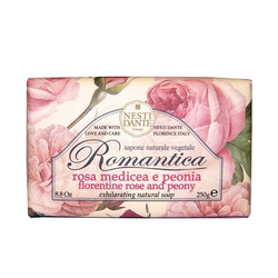 Mýdlo Romantica Rosa e peonia Nesti Dante 250 g