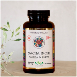 Sancha Inchi Omega 3 Forte Uncaria 120 kapslí