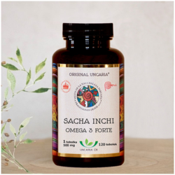 Sancha Inchi Omega 3 Forte Uncaria 120 kapslí