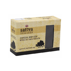 Mýdlo Černé uhlí Sattva 125 g