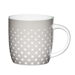 Hrnek Grey Polka KitchenCraft 425 ml