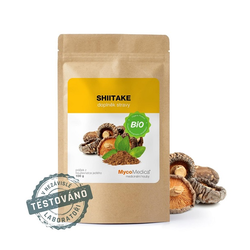 Shiitake prášek z plodnice Bio MycoMedica 100 g