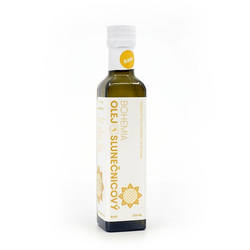 Slunečnicový olej raw Bohemia 250 ml