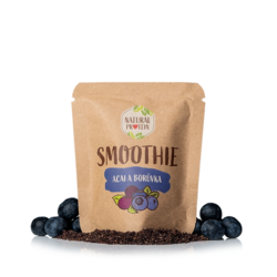 Smoothie Acai a Borůvka NaturalProtein 20 g