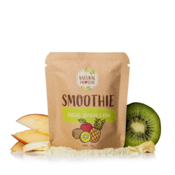 Smoothie Jablko Ananas a Kiwi NaturalProtein 20 g