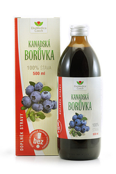 Kanadská borůvka Ekomedica 500 ml