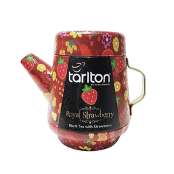 Tarlton Tea Pot Royal Strawberry Black Tea Venture 100 g