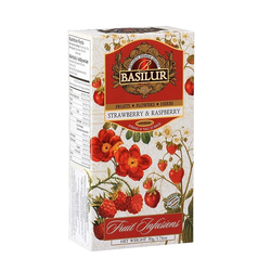 Strawberry & Raspberry Fruit Infusions Basilur 25 x 2 g 