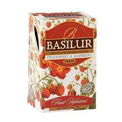 Strawberry & Raspberry Fruit Infusions Basilur 25 x 1,8 g