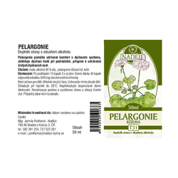 Pelargonie Naděje 50 ml