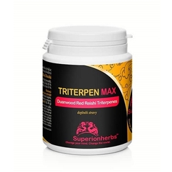 Triterpen Max extrakt Red Reishi Superionherbs 90 kapslí