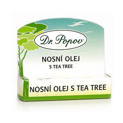 Nosní olej s Tea tree Dr. Popov 6 ml