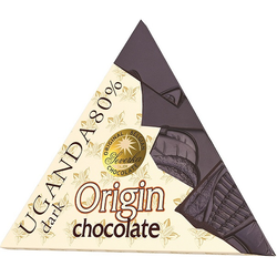 Hořká čokoláda 80 % Origin Uganda T-Severka 50 g