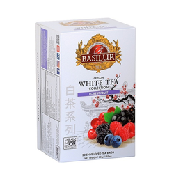 White Tea Forest Fruit Basilur 20 x 1,5 g