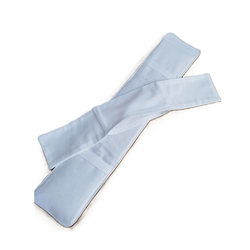 Priessnitzův zábalový pás na krk děti šedá  (35-45/9 cm výška) Mamavis 1 ks