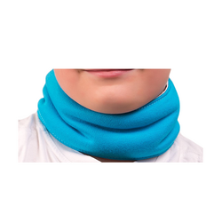 Priessnitzův zábalový pás na krk děti modrá  (35-45/9 cm výška) Mamavis 1 ks