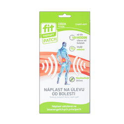 Fit Therapy náplast na záda 1 x 3 ks