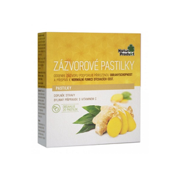 Zázvorové pastilky NaturProdukt 20 pastilek