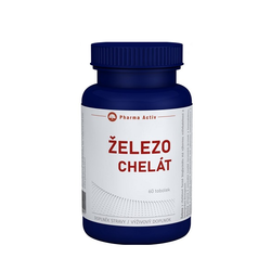Železo Chelát 25 mg Pharma Activ 60 kapslí
