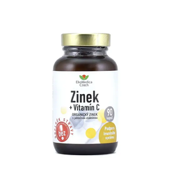 Zinek + vitamin C EkoMedica 60 kapslí
