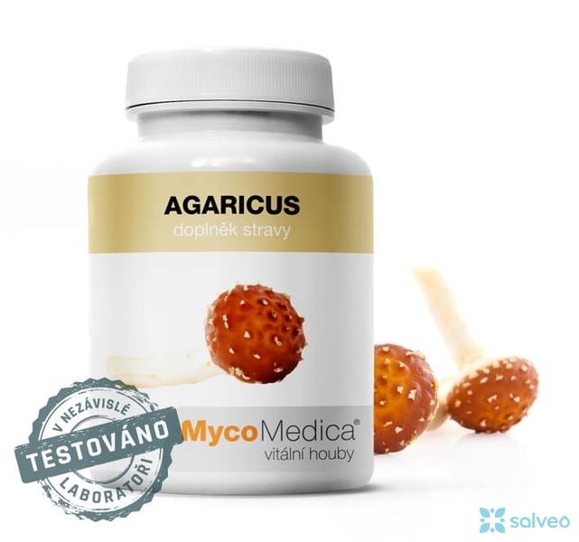 Agaricus MycoMedica 90 kapslí vegan