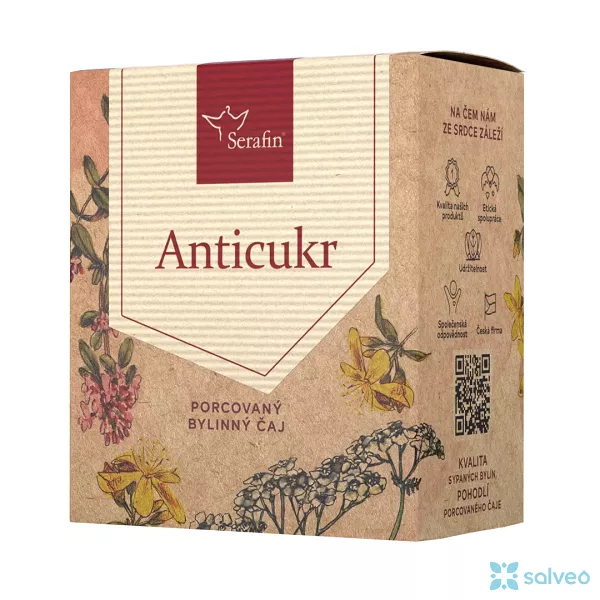 Anticukr čaj Serafin 15 x 2,5 g