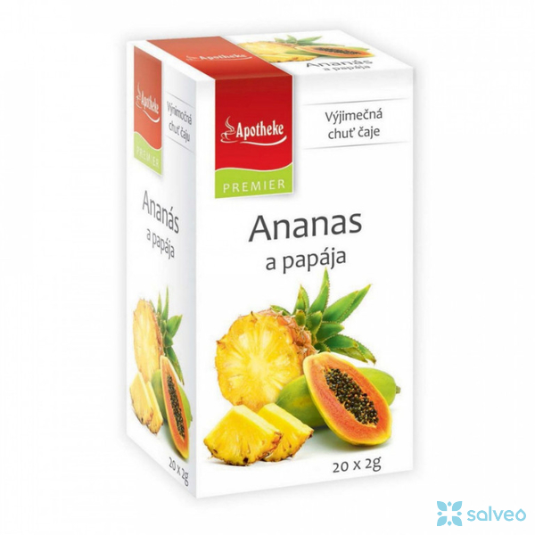 Ananas a papája Apotheke PREMIER 20 x 2 g