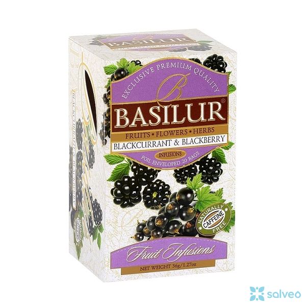 Blackcurrant & Blackberry Fruit Infusions Basilur 25 x 1,8 g