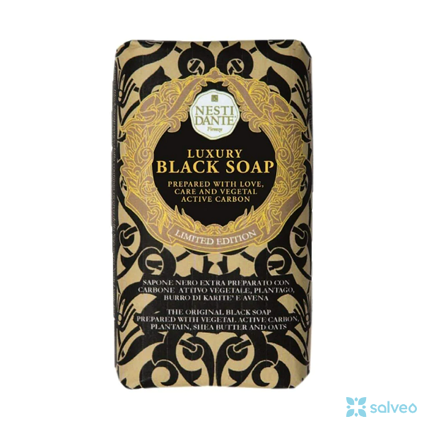 Mýdlo Black Soap Luxury Nesti Dante 250 g
