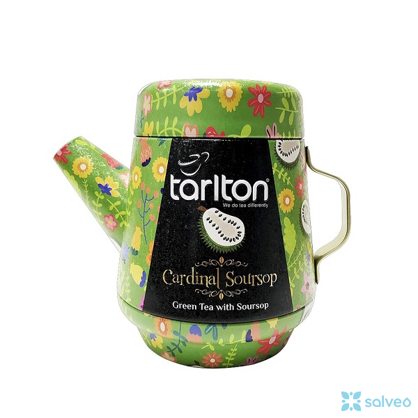 Tarlton Tea Pot Cardinal Soursop Green Tea Venture plech 100 g