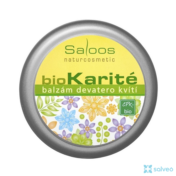Devatero kvítí bioKarité Saloos 50 ml
