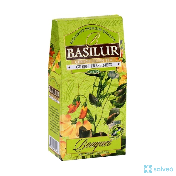 Green Freshness Bouquet Basilur papír 100 g