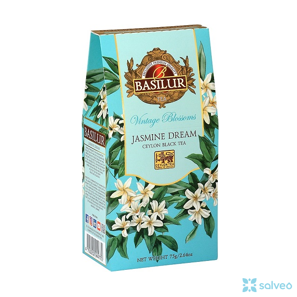 Jasmine Dream Black tea Vintage Blossoms Basilur 100 g 