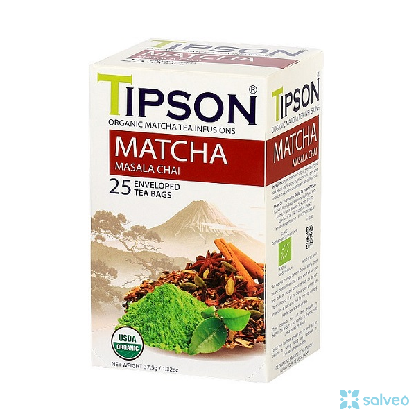 Tipson Matcha Masala Chai Basilur 25 x 1,5 g