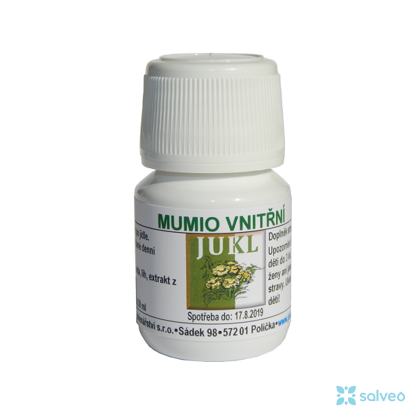 Mumio vnitřní tinktura Jukl 30 ml